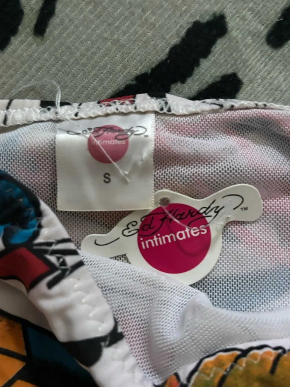 Ed Hardy Multicolor String Bikini Set - Picture 3 of 3